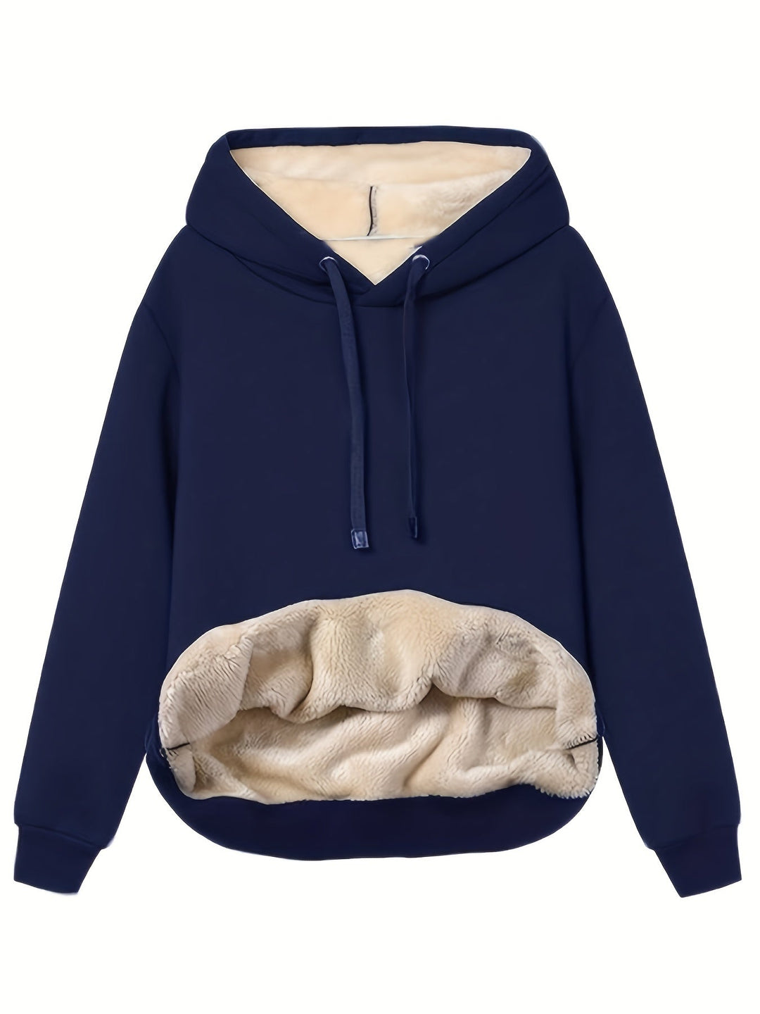 Ivyshape | Unisex Cosy Warm Winter Jacket With Hood