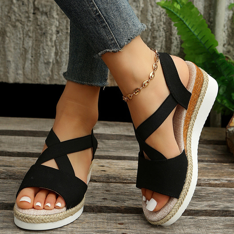 Ivyshape | Strappy Sandals Cersei