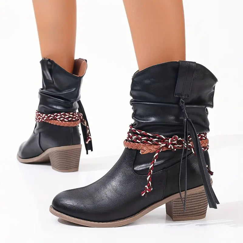 Ivyshape | Women's Western Cowboy Boots