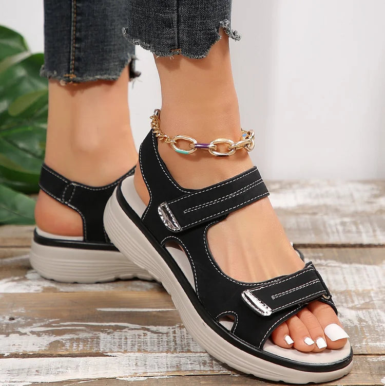 Ivyshape | Comfortable Orthopedic Sandals In Sporty Style