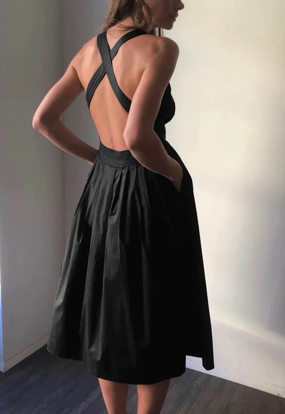 Backless Stylish Dress