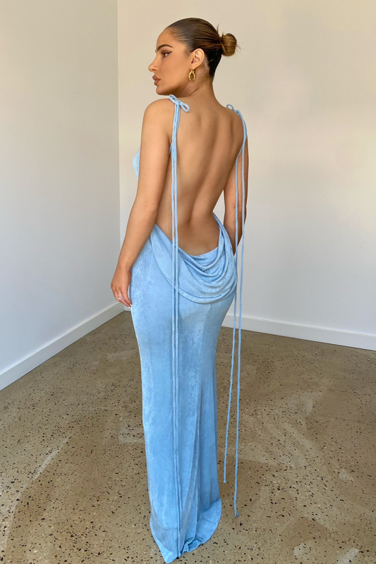 Maxi Dress In Blue