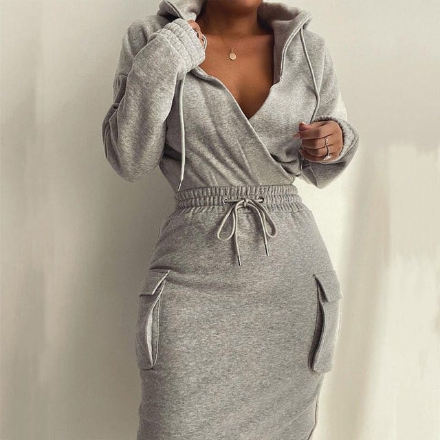 Summer Hoodie Sweater Dress | Perfect for Casual Days