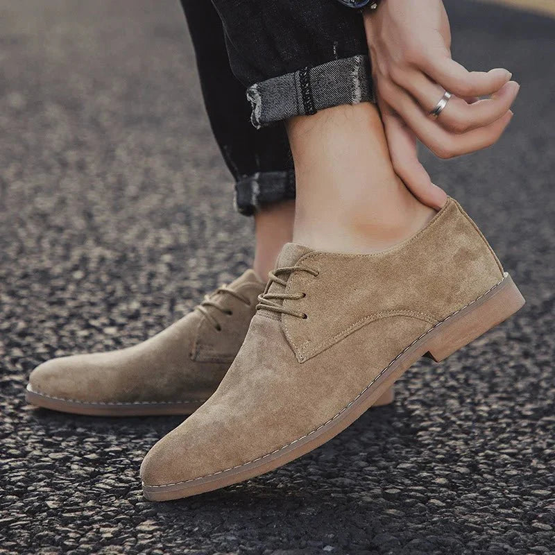 Ivyshape | Suede Oxford