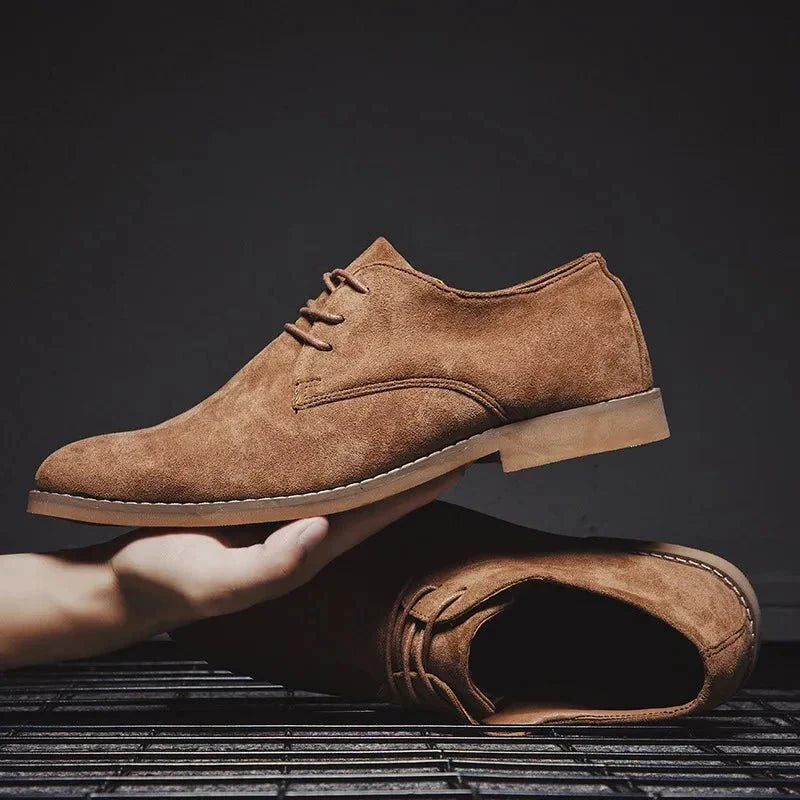 Ivyshape | Suede Oxford