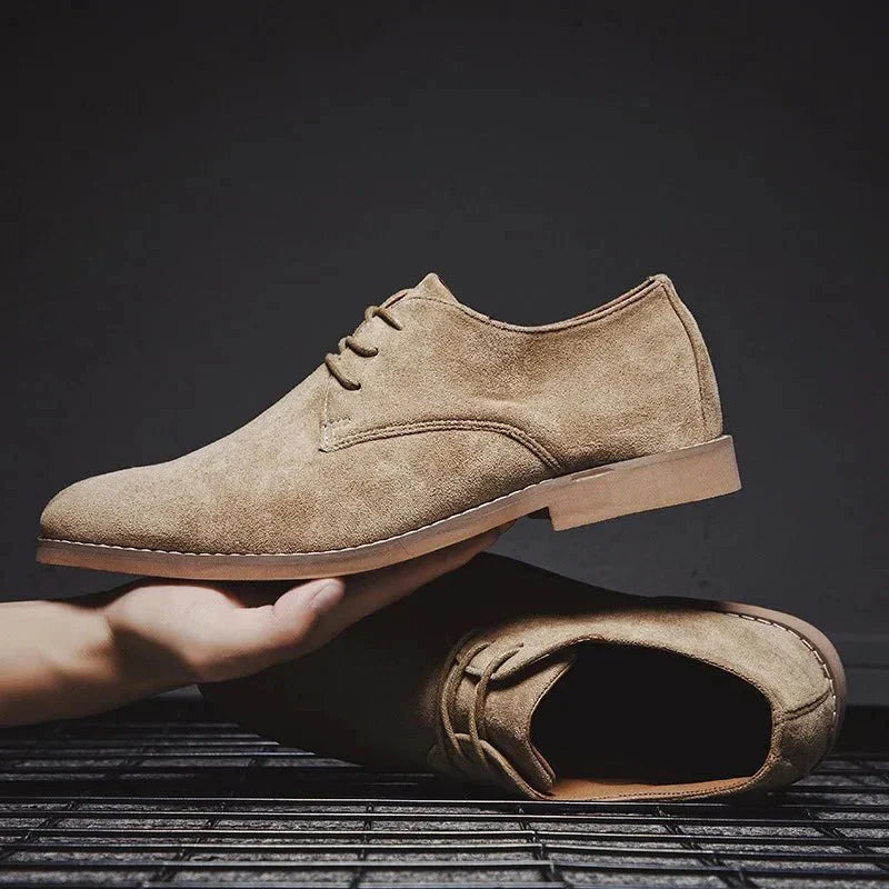 Ivyshape | Suede Oxford