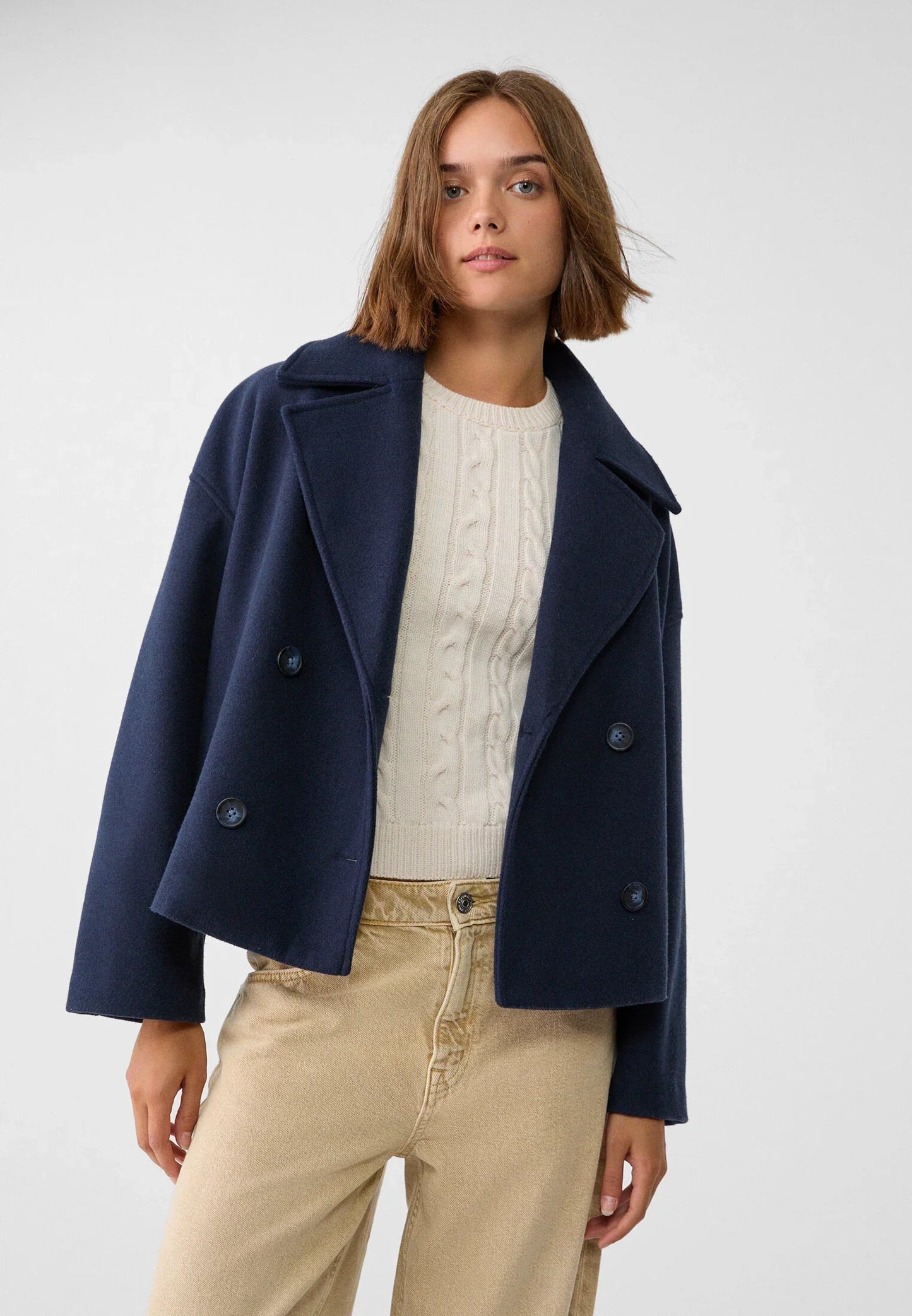 Ivyshape | Statement Coat