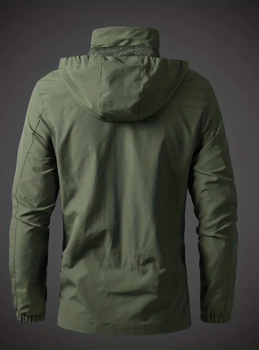 Ivyshape | Men's Waterproof Rain Jacket Breathable