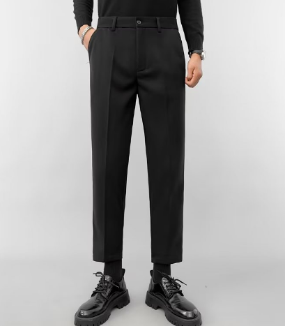 Ivyshape | Wool Trousers