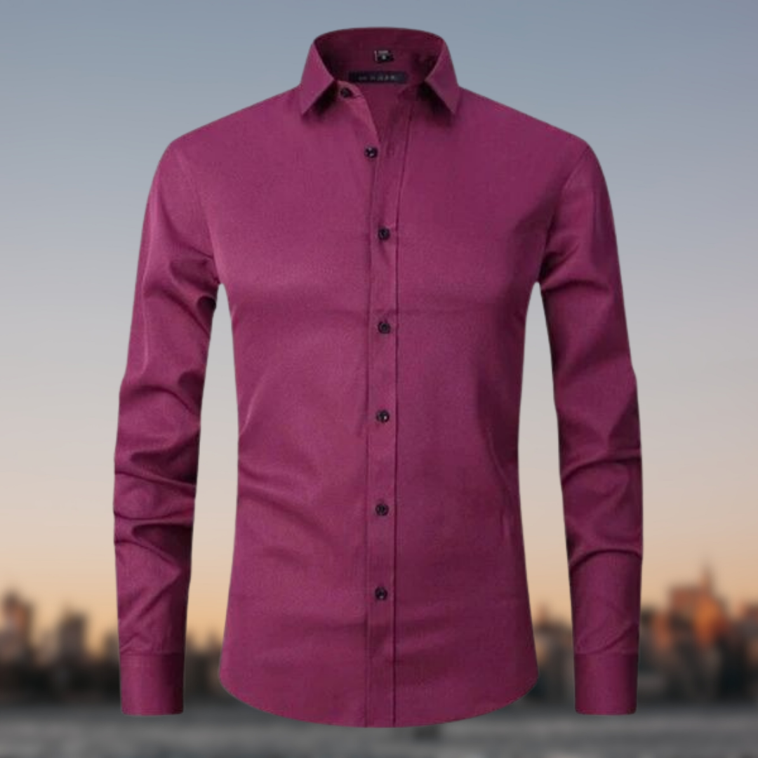 Ivyshape | Long Sleeve Stretch Shirt