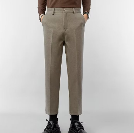 Ivyshape | Wool Trousers