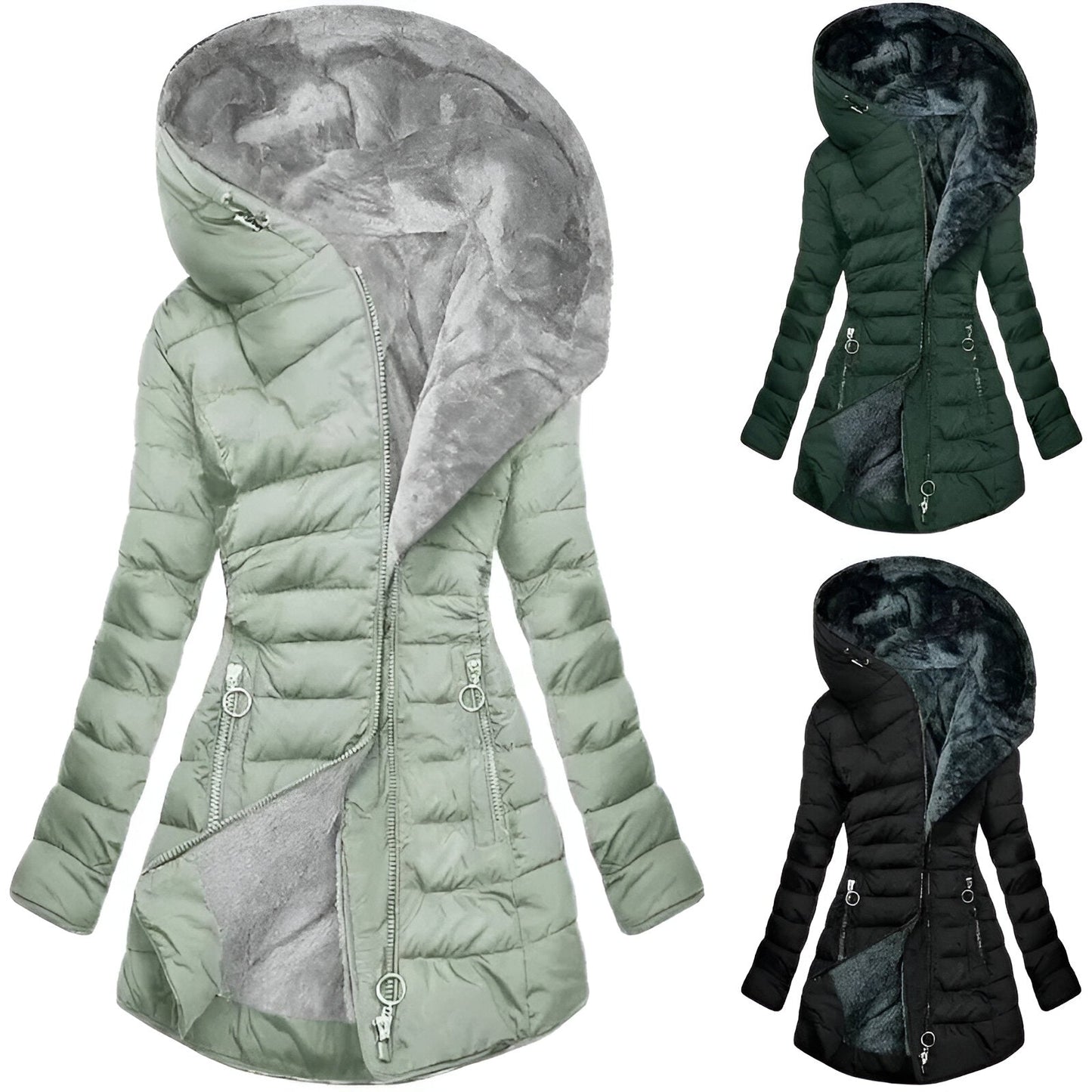 Ivyshape | Warmth & Comfort Plush Jacket