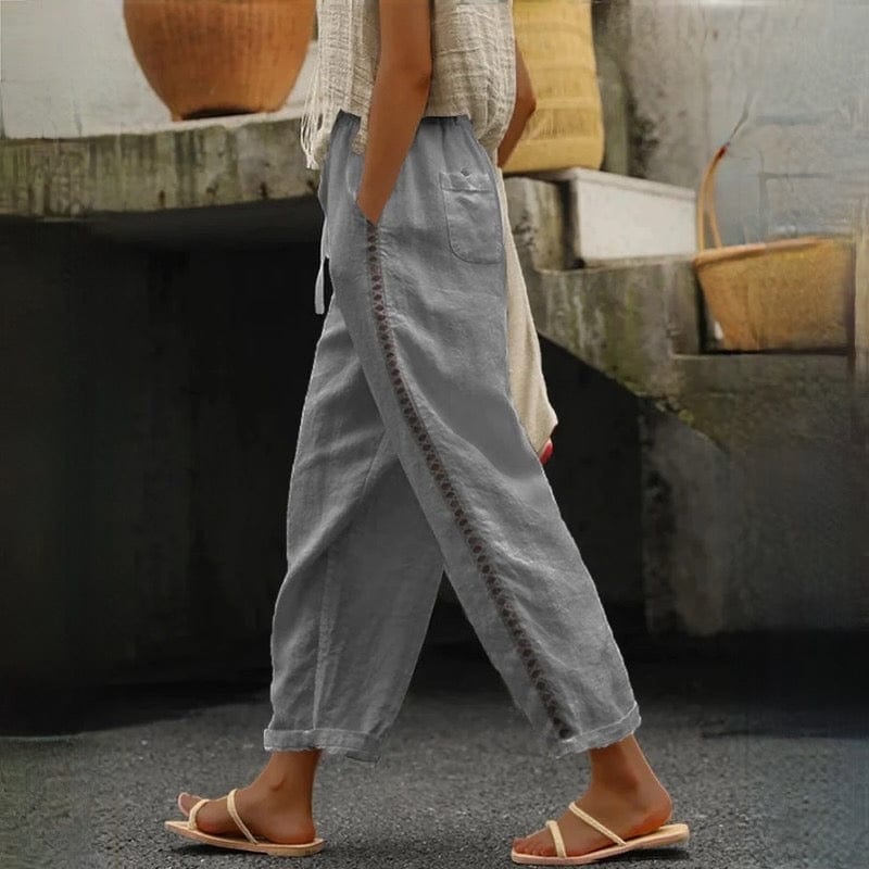IvyShape | Comfortable Linen Pants for Women