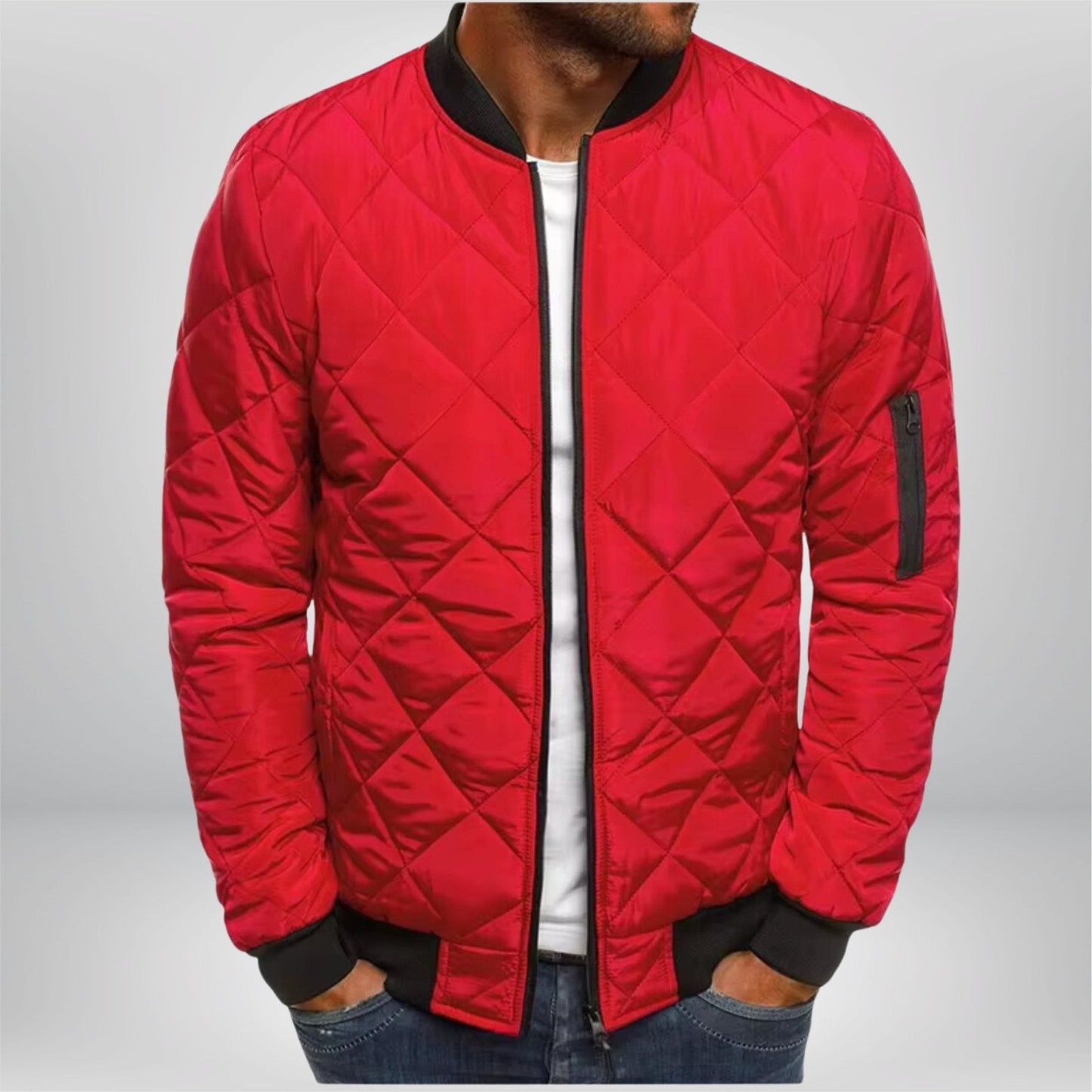 Ivyshape | Luxe Quilted Bomber