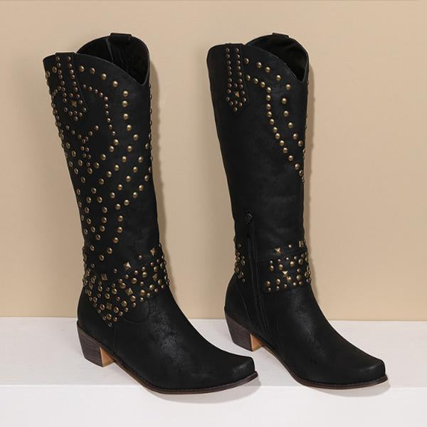 IvyShape | Cowboy boots with heels