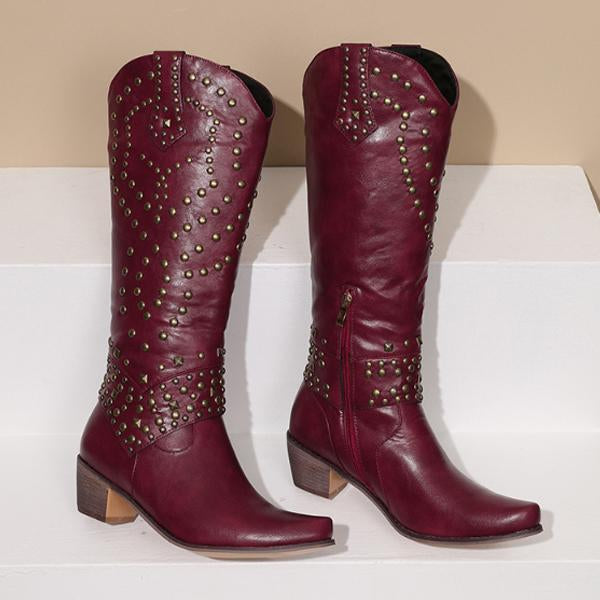 IvyShape | Cowboy boots with heels