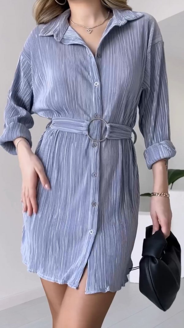 Women's casual shirt dress