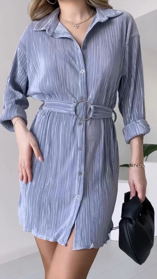 Women's casual shirt dress