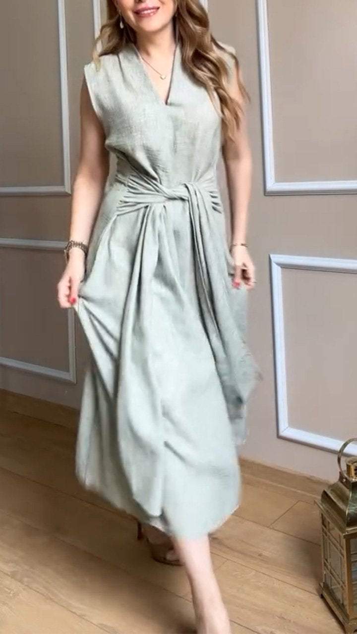 Strappy Waist Dress