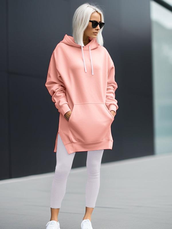 oversized hooded dress