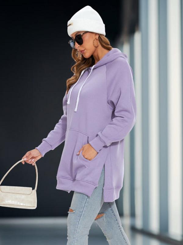 oversized hooded dress