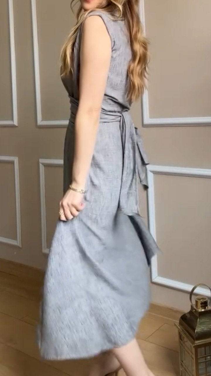 Strappy Waist Dress