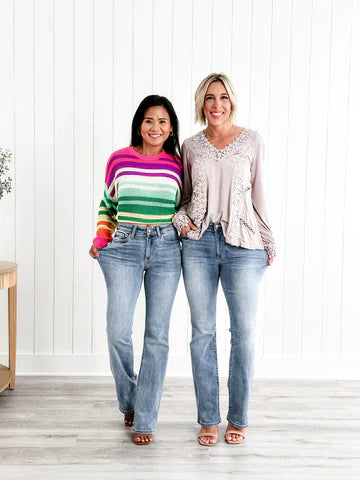 Figure correcting jeans for women