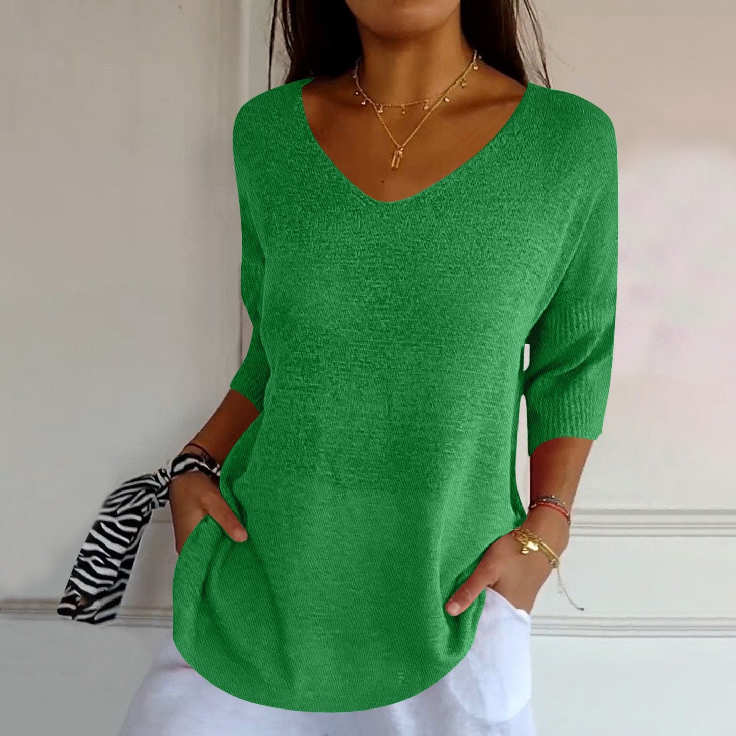 Elegant Knitted Shirt