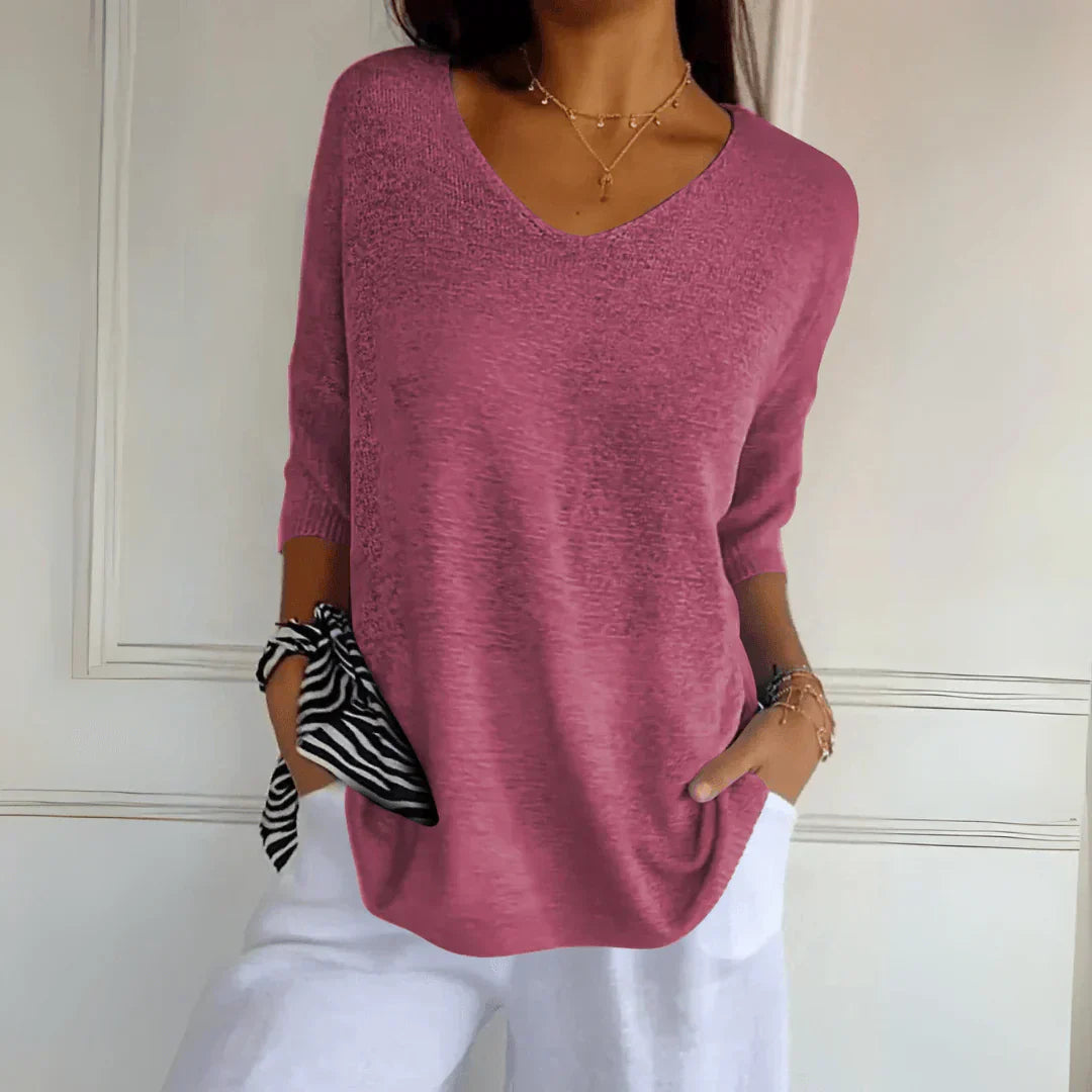 Ivyshape | Relaxed Elegant Top