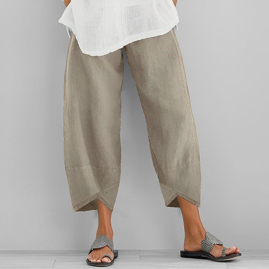 Ivyshape | Linen pants for women Judit