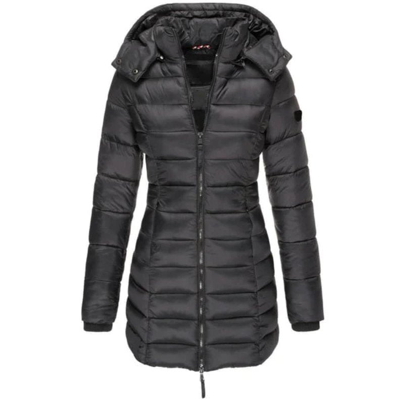 Ivyshape | Elegant Quilted Jacket for Women