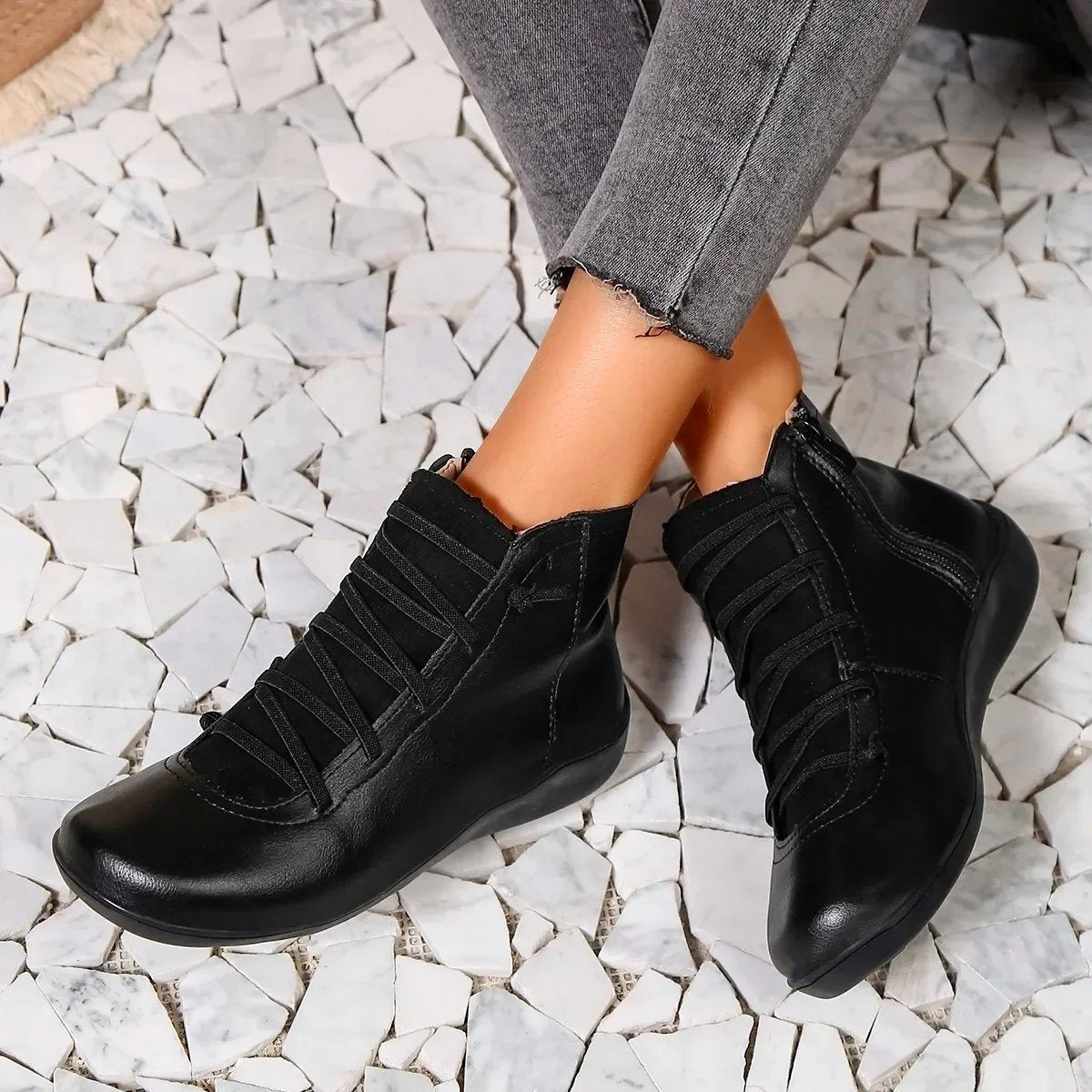 Ivyshape | Ultimate Comfort Ankle Boots