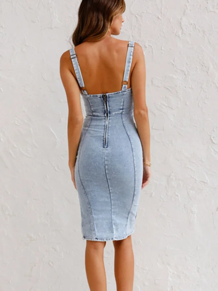 Ivyshape | Jeans Dress