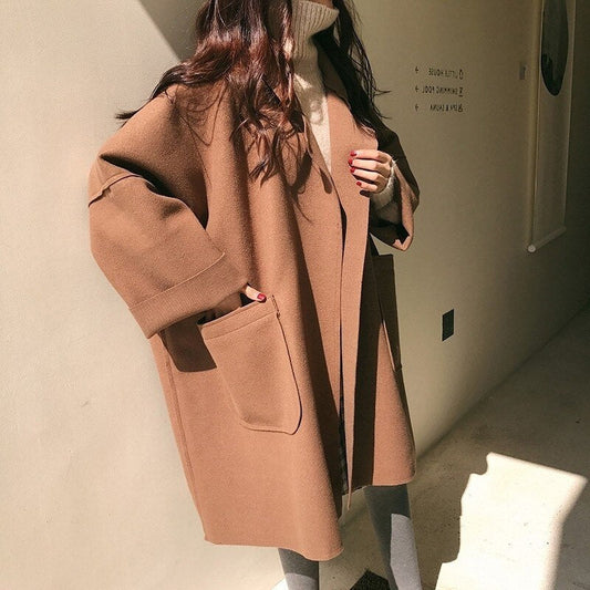 Ivyshape | Classic and Comfortable General Coat