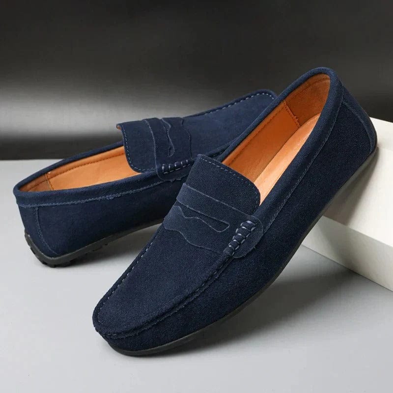 Ivyshape | Classic Suede Loafers for Men
