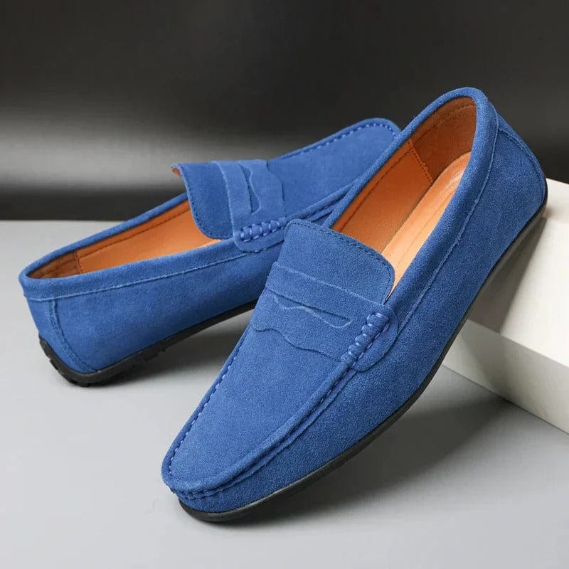 Ivyshape | Classic Suede Loafers for Men