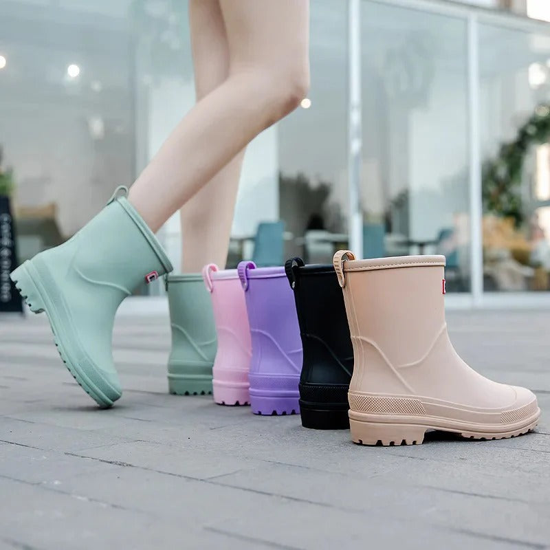 Fashionable rain boots for women