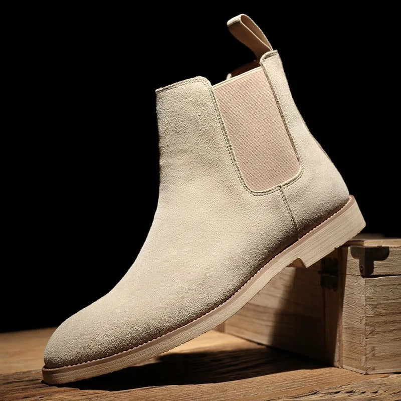 Ivyshape | Suede Chelsea Boots