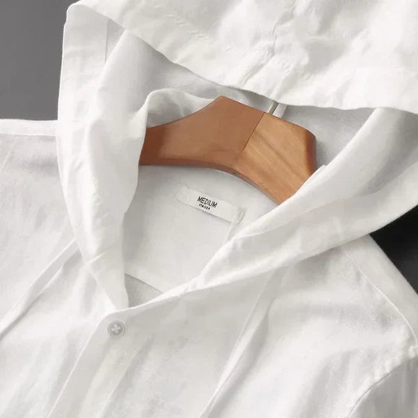 Ivyshape | Women's Long Sleeve Linen Shirt