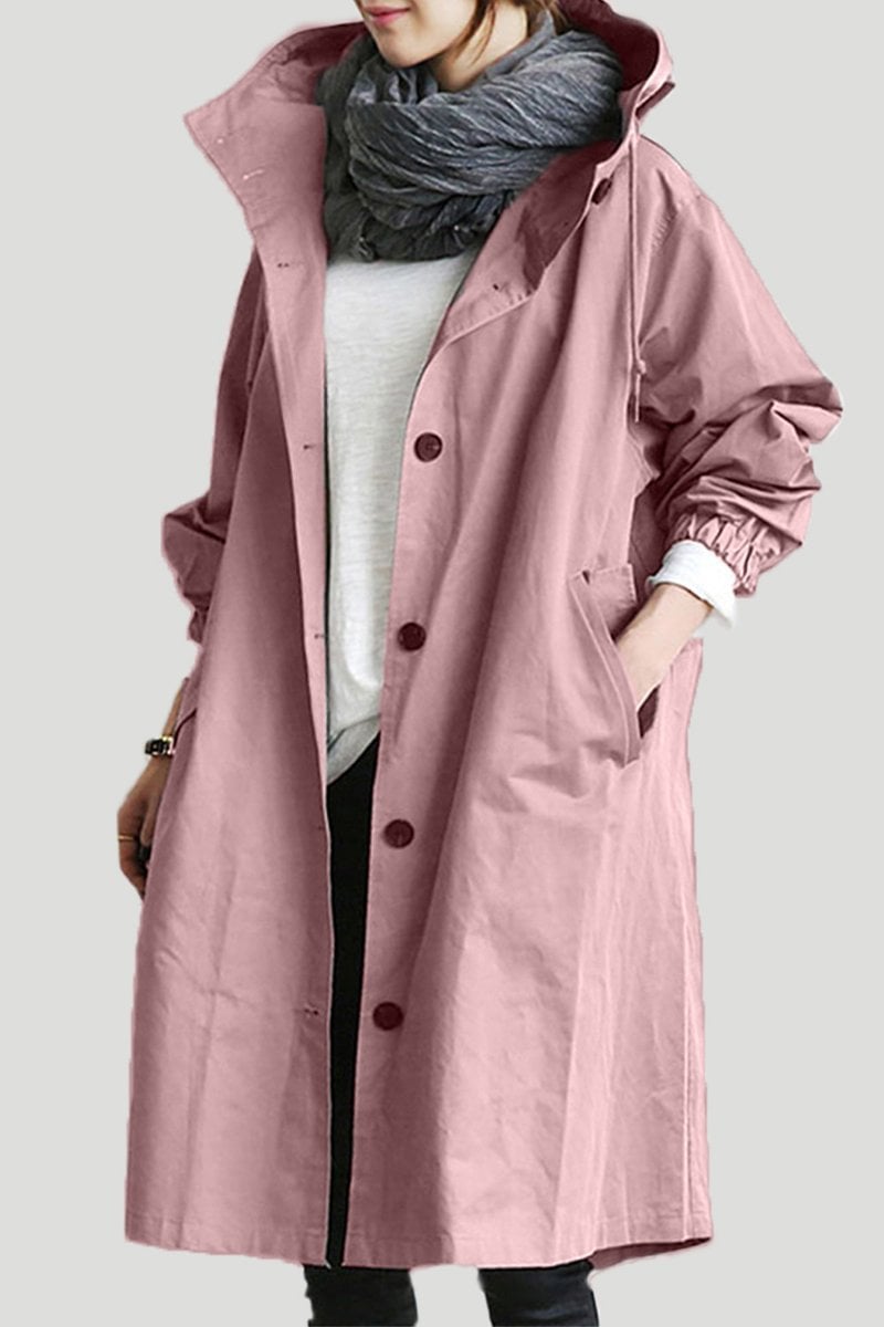 Ivyshape | Parka Trench Coat