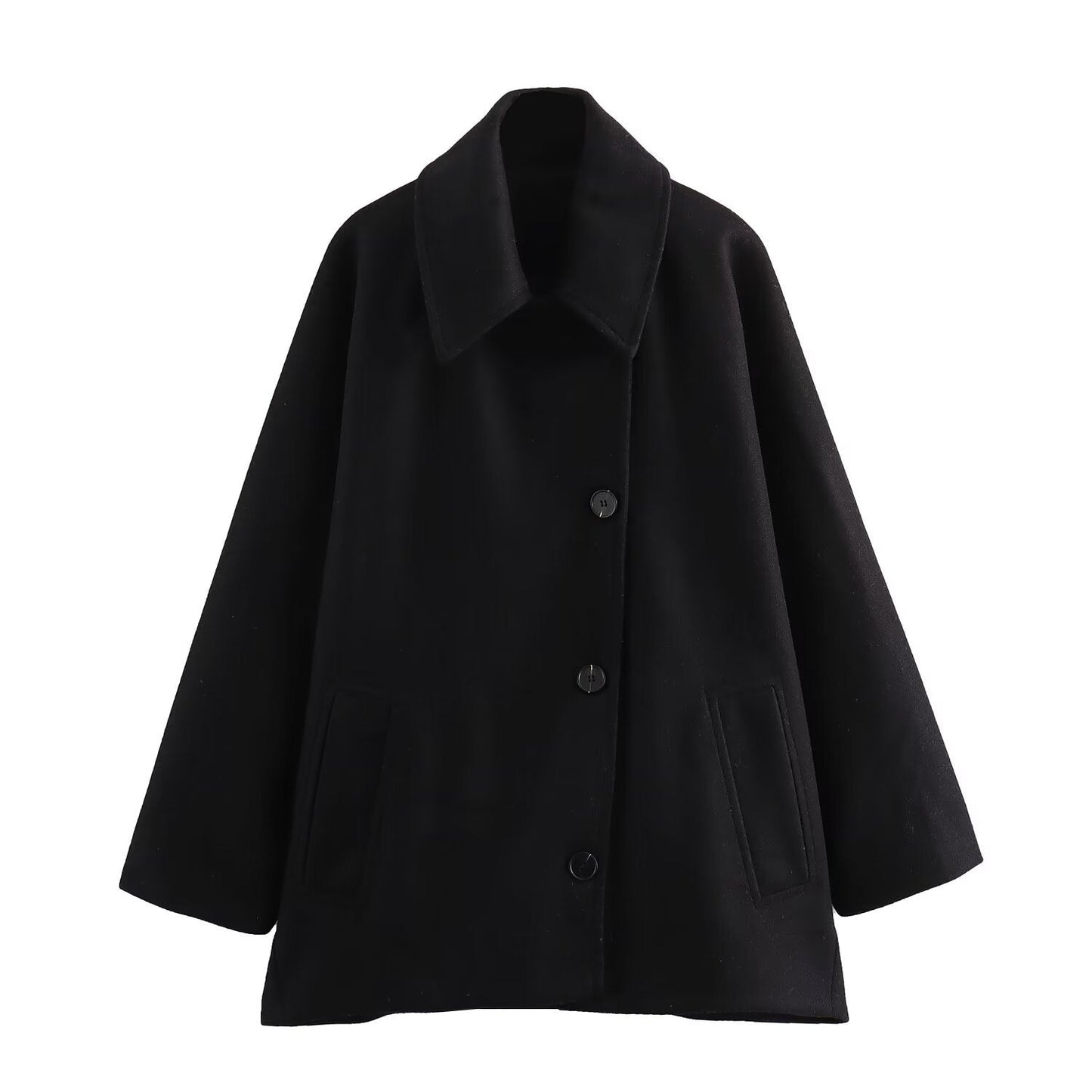 Ivyshape | Stylish Loose-Fit Coat