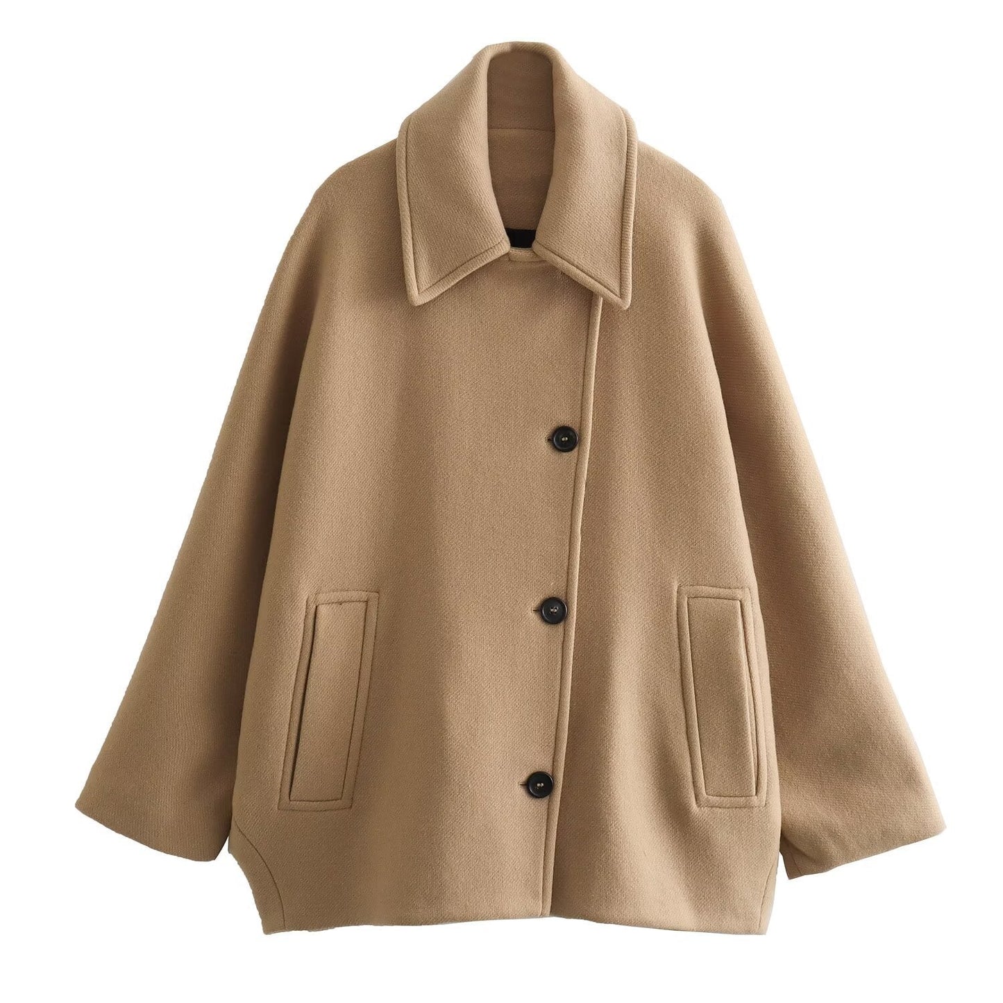 Ivyshape | Stylish Loose-Fit Coat