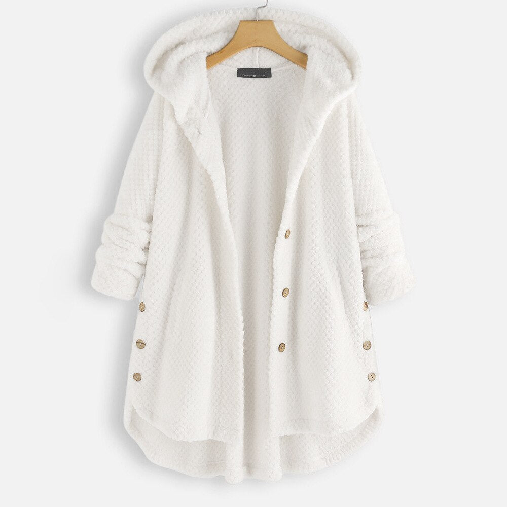 Ivyshape | Oversized Hooded Jacket for Women Arabella