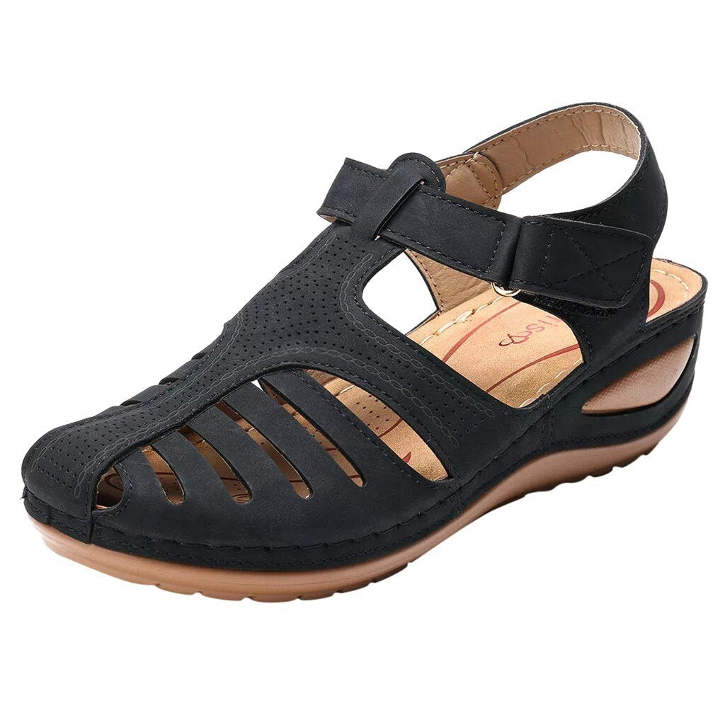 Ivyshape | Fit Breathable Orthopedic Sandals With Low Heel And Correction Function