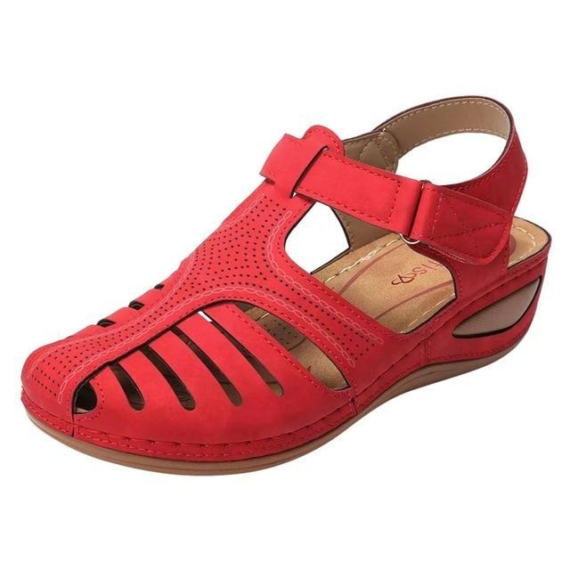 Ivyshape | Fit Breathable Orthopedic Sandals With Low Heel And Correction Function