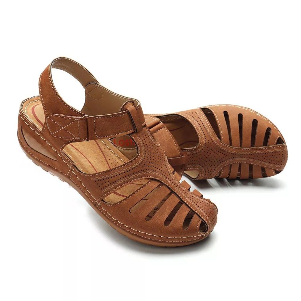 Ivyshape | Fit Breathable Orthopedic Sandals With Low Heel And Correction Function