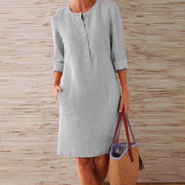 Summer Casual Mini Dress for Ladies | Ideal for Summer