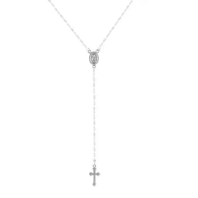 Ivyshape | Elegant Rosary Necklace for Women