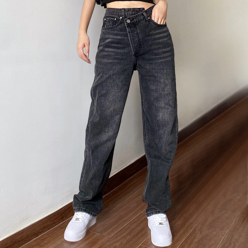 Sleek High Waisted Jeans