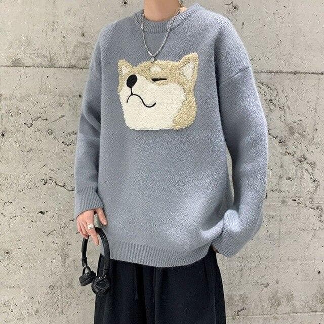 Shiba Inu Doge Knit Sweater